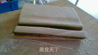 五彩馄饨的做法步骤:3