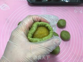 樱花抹茶凤梨酥的做法步骤：21