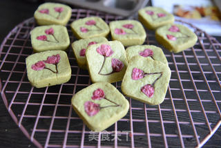 樱花抹茶凤梨酥的做法步骤:29