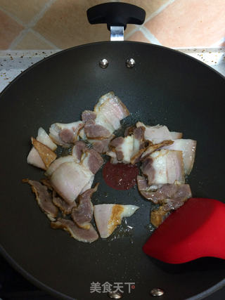 回锅肉的做法步骤:5