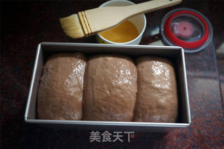 巧克力酱软吐司的做法步骤:12