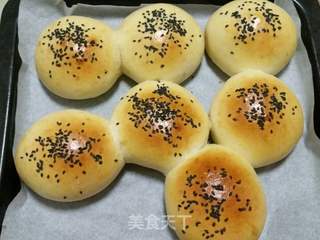 蜜豆餐包的做法步骤:10