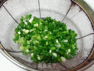 香葱煎饼的做法步骤:5
