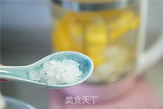 黄桃百合糖水的做法步骤:7