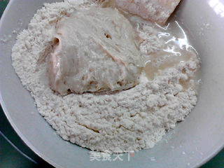天然酵种烤洋葱乳酪面包的做法步骤:13