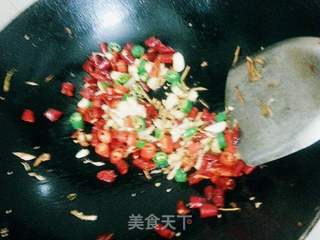 辣子鸡的做法步骤:11