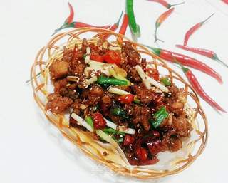 辣子鸡的做法步骤:15