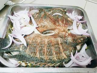 家庭烤鱼的做法步骤:7