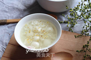 桂花酒酿圆子汤的做法步骤：8