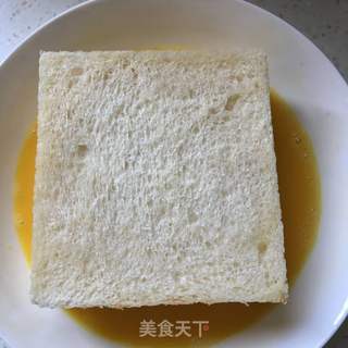 港式火腿西多士的做法步骤:6