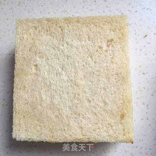 港式火腿西多士的做法步骤:4