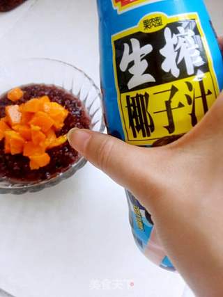 清爽水果粥的做法步骤:11