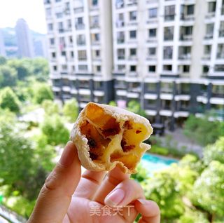 红枣麻糬面包的做法步骤:11