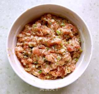 油豆腐塞肉的做法步骤:5