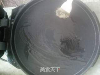黄金蛋炒饭(电饼铛版)的做法步骤:4