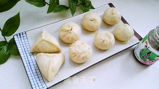 百变面食之家常生煎包 的做法步骤:26