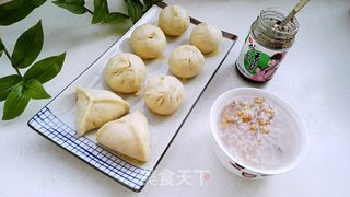 百变面食之家常生煎包 的做法步骤:29