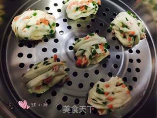 葱花火腿卷的做法步骤:19