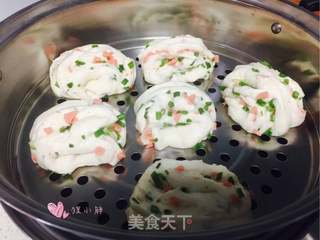 葱花火腿卷的做法步骤:20