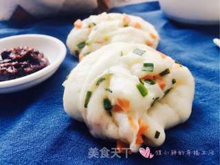 葱花火腿卷的做法步骤:22