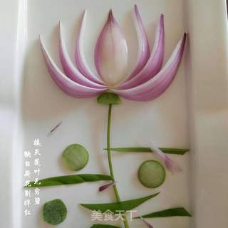 洋葱荷花摆盘的做法步骤:10