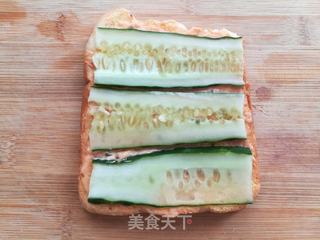 培根芝士三明治的做法步骤:9