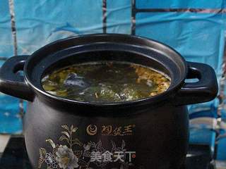 虫草花乌鸡汤的做法步骤:9