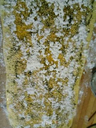 香草花卷的做法步骤:5