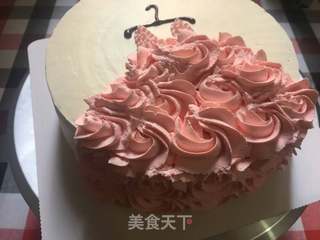 小花裙蛋糕的做法步骤:13