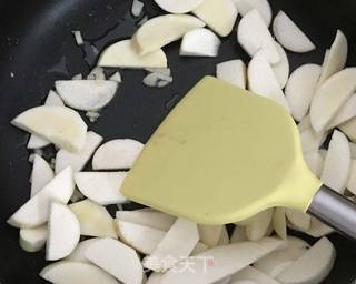 茭白油焖虾的做法步骤:4
