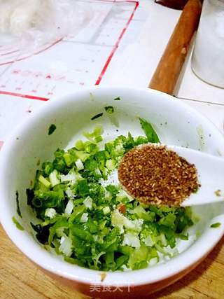 葱油椒盐花卷的做法步骤:3