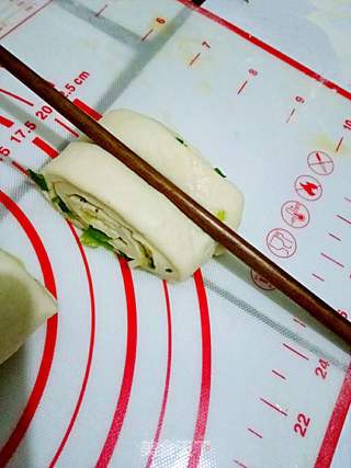 葱油椒盐花卷的做法步骤:14