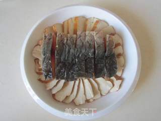 豆豉腊鱼蒸香干的做法步骤:4