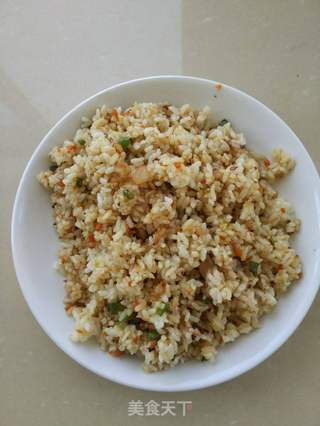 虾仁时蔬炒饭的做法步骤:11