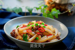 肉末粉皮的做法步骤：8