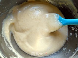 蜂蜜爆浆凹蛋糕的做法步骤:7
