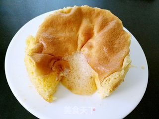 蜂蜜爆浆凹蛋糕的做法步骤:13