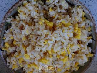 普通蛋炒饭的做法步骤：7