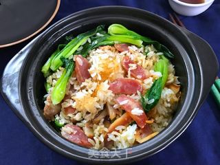 三腊煲仔饭的做法步骤:12