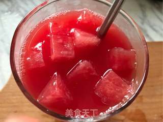 冰爽西瓜汁的做法步骤:7