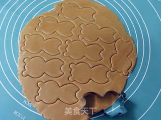 呆萌动物饼干组的做法步骤:7