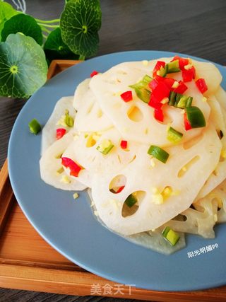 凉拌莲藕的做法步骤:11