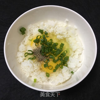 米饭鸡蛋饼的做法步骤：5