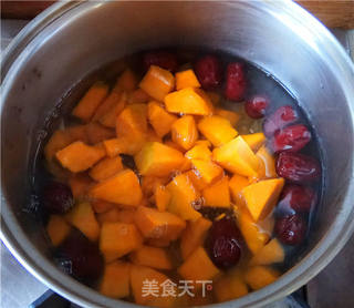 红枣南瓜糖水的做法步骤:5