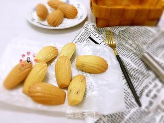 香草蔓越莓玛德琳的做法步骤:15