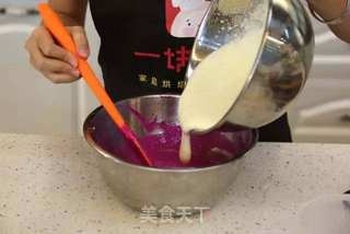 daogrs烘焙食谱之火龙果慕斯蛋糕的做法步骤:11