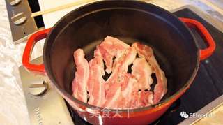 香煎五花肉饭的做法步骤:2