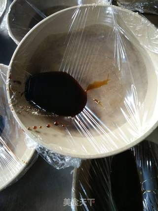 甜烧白的做法步骤：2