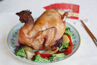 烤箱食谱之脆皮烤全鸡的做法步骤:13
