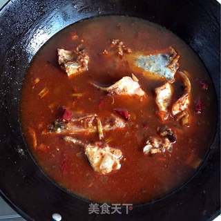 水煮江团的做法步骤:10